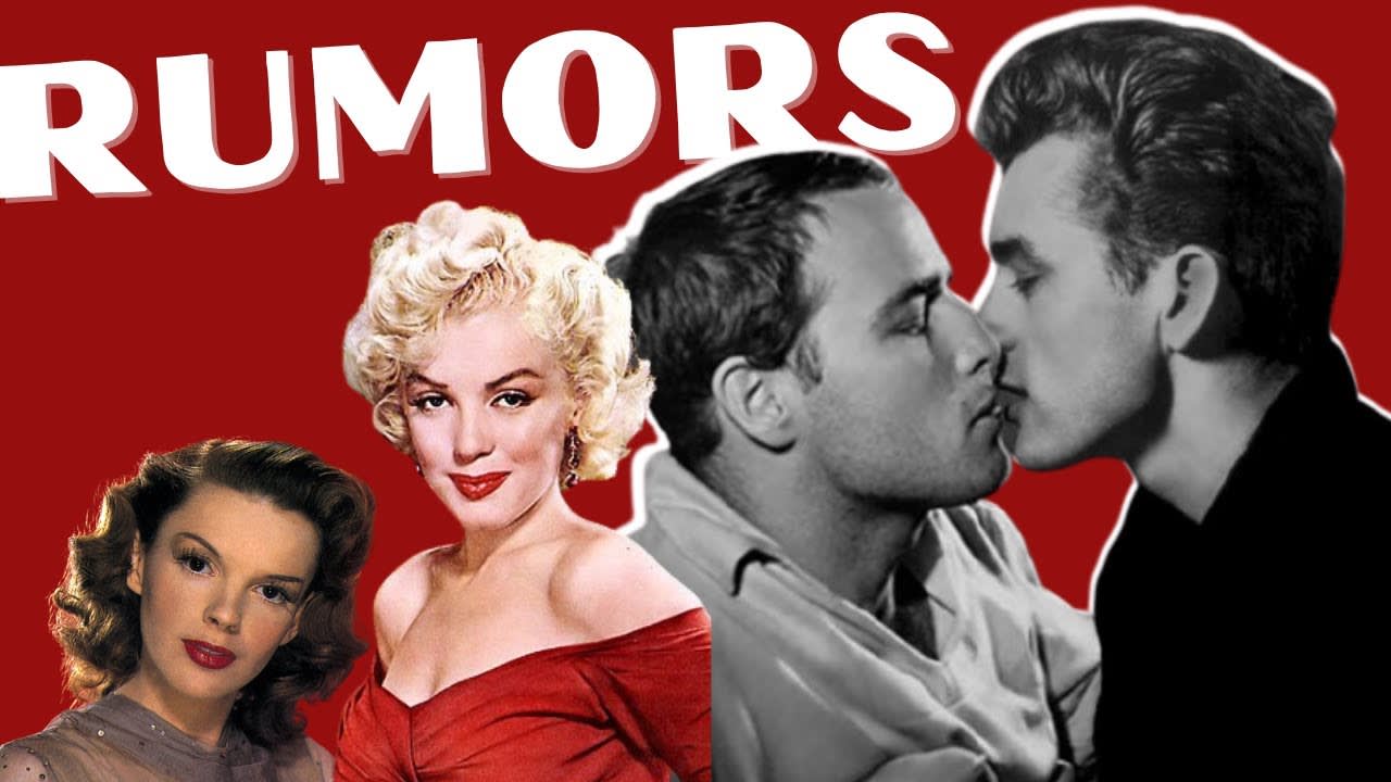 Challenging 3 Old Hollywood Rumors-Marilyn Monroe, James Dean, Marlon Brando, & Judy Garland 4kHD