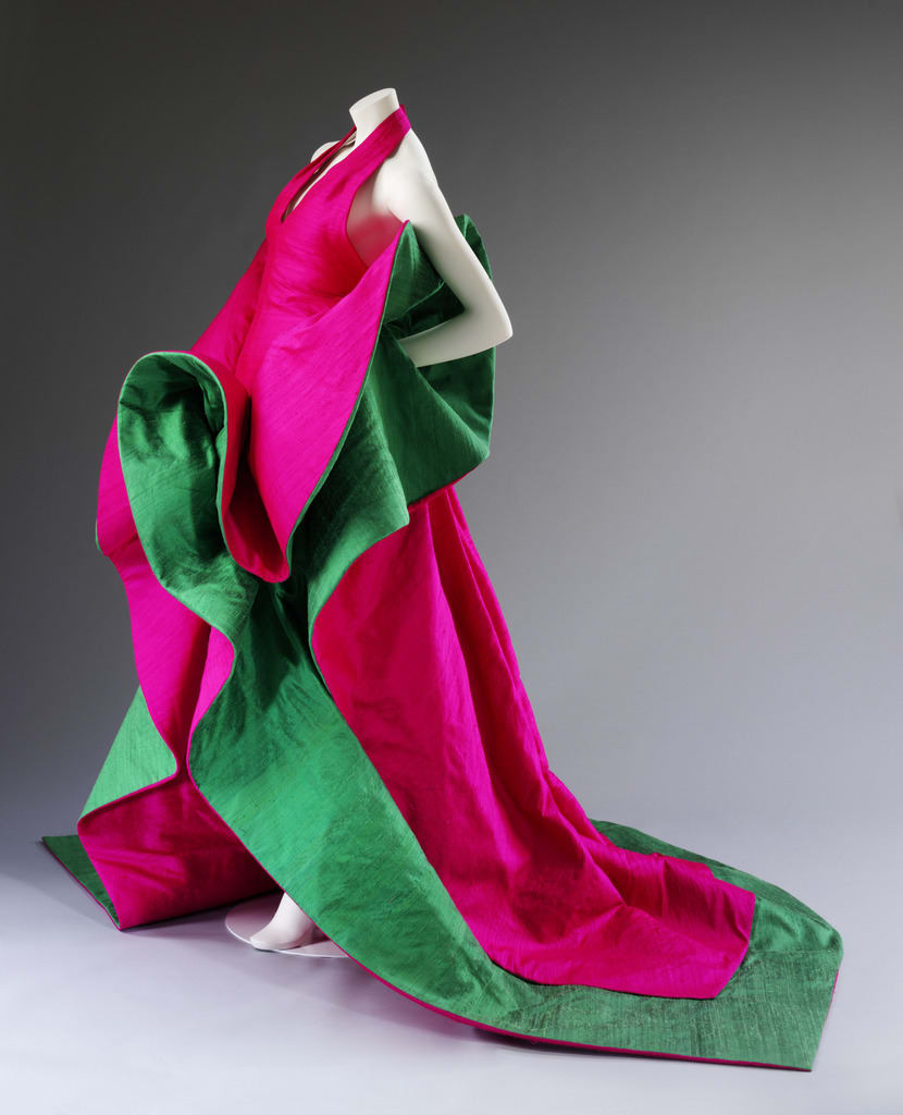 Just a little something casual to throw on when you're popping to the shops. This extravagant piece is from Italian designer Roberto Capucci, known for his highly sculptural garments that cocoon and envelope the body.