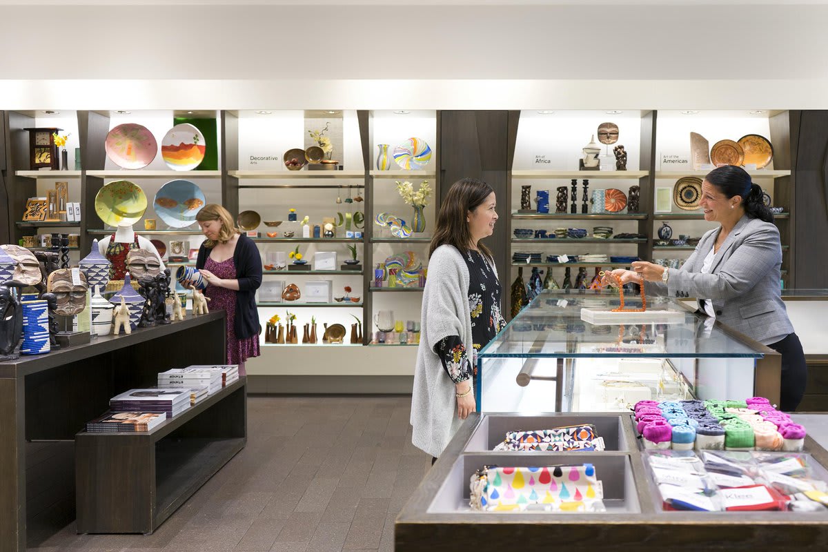 Shop with us for MuseumStoreSunday and enjoy special discounts, a free gift with purchase, and a trunk show by jewelry designer Denise Peacock.