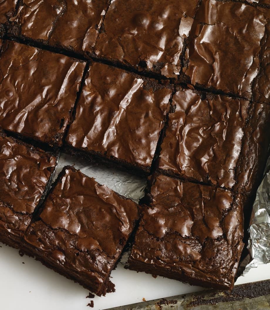 These will quickly become your new favorite brownies — they've got that crinkly, cracked top we all know and love down pat: