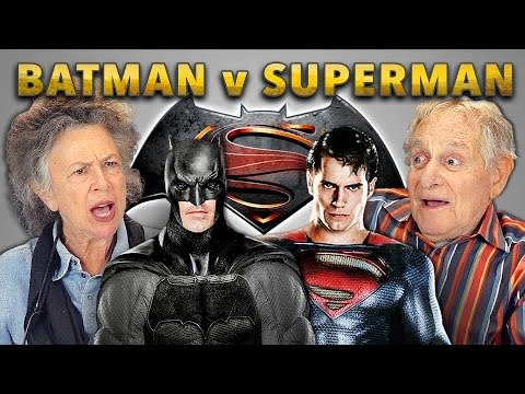 ELDERS REACT TO BATMAN v SUPERMAN TRAILER