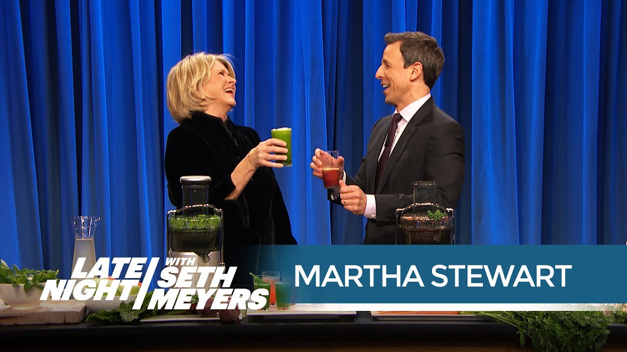 Juicing with Martha Stewart, Part 2 - Late Night with Seth Meyers