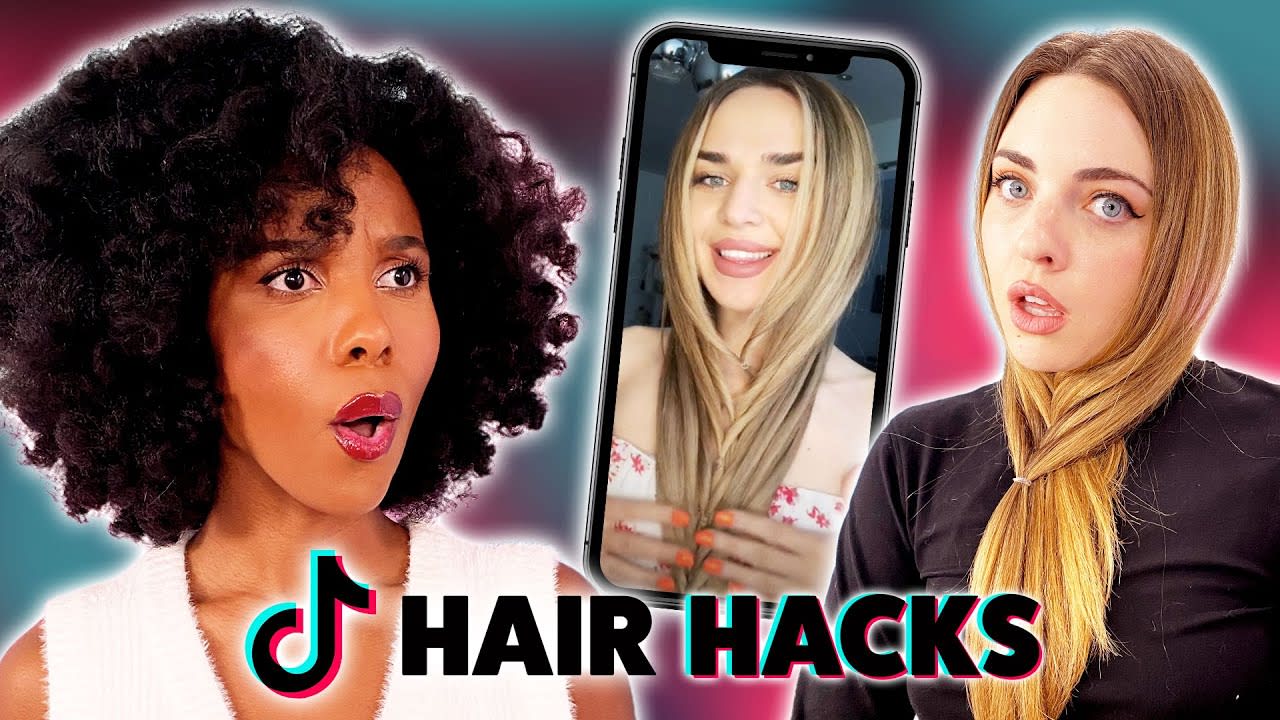 Testing Viral TikTok Hair Hacks! *3 hair types*