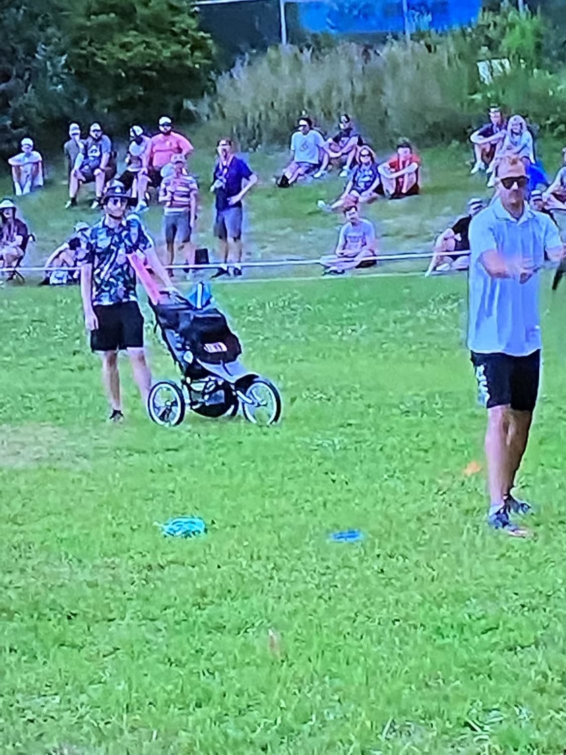 Matty O with a Jogging Stroller?