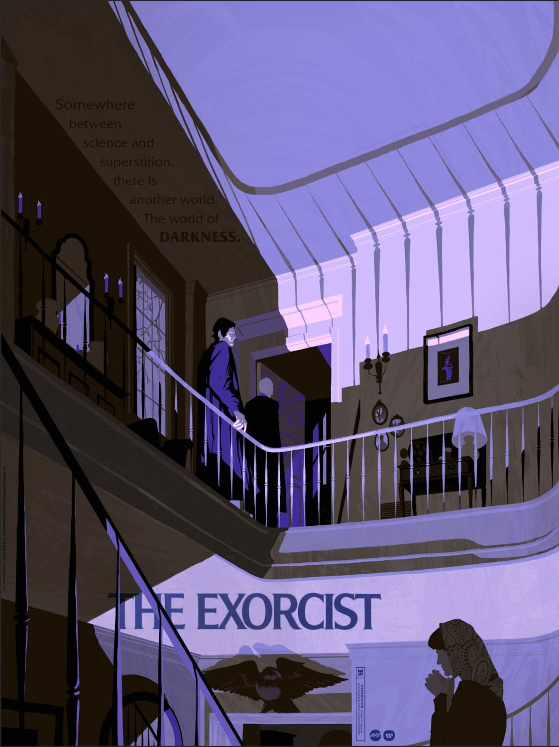 The Exorcist (1973) Mondo poster by K. Lam