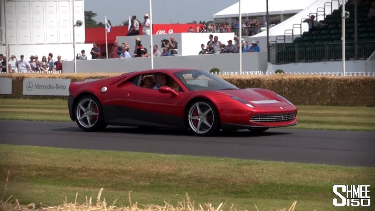 Ferrari SP12 EC - Eric Clapton's £3m Car at Goodwood