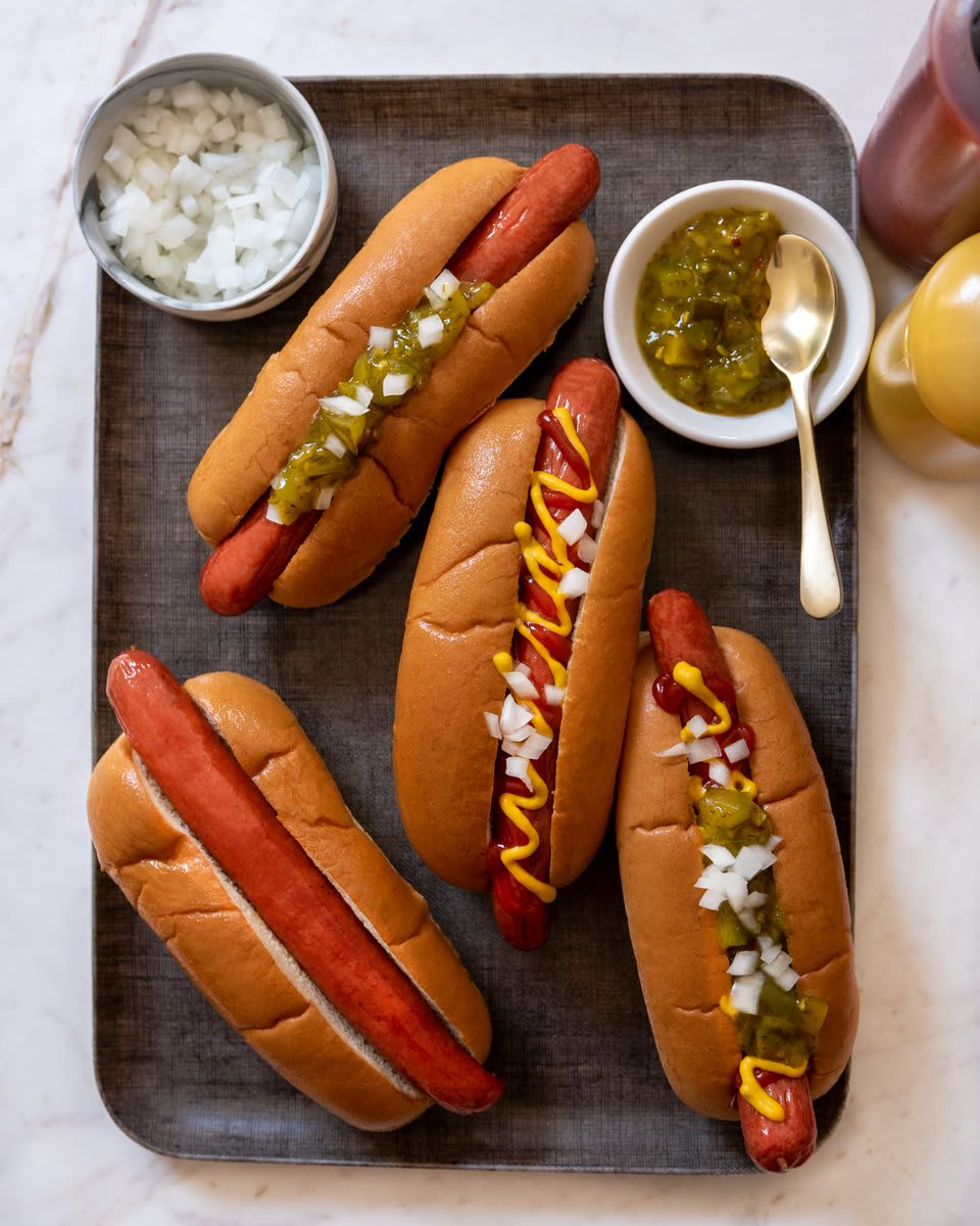 The air fryer is the secret to hot dogs that are crispy on the outside, juicy on the inside: