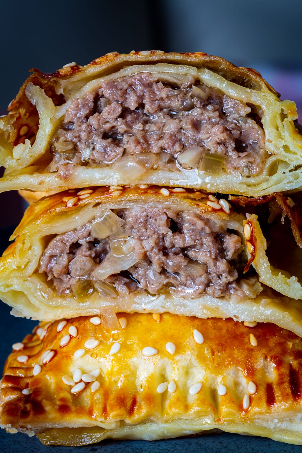 Asian Ground Beef Pastry