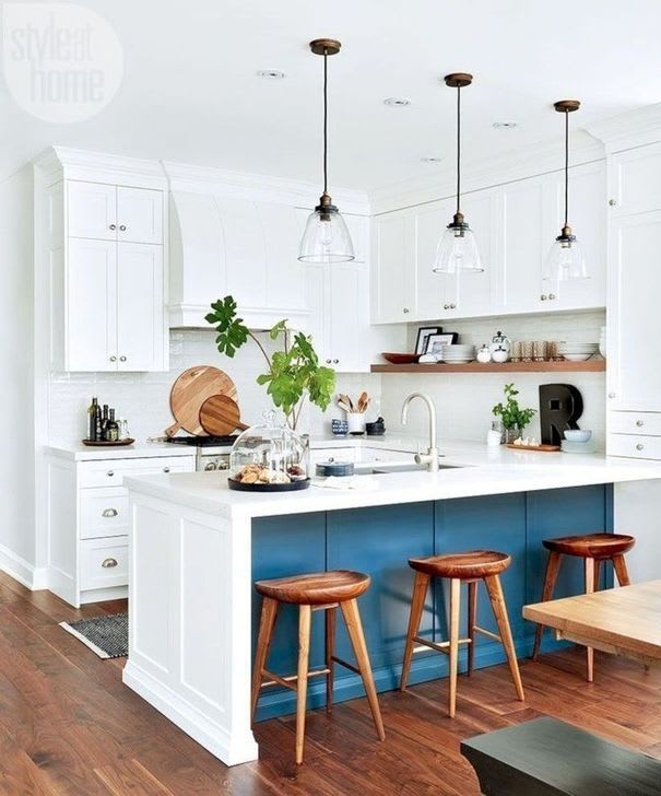 48 Minimalist Small White Kitchen Design Ideas