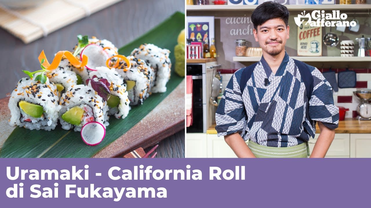 SUSHI FATTO IN CASA - URAMAKI (California Roll): Ricetta originale giapponese di Sai Fukayama