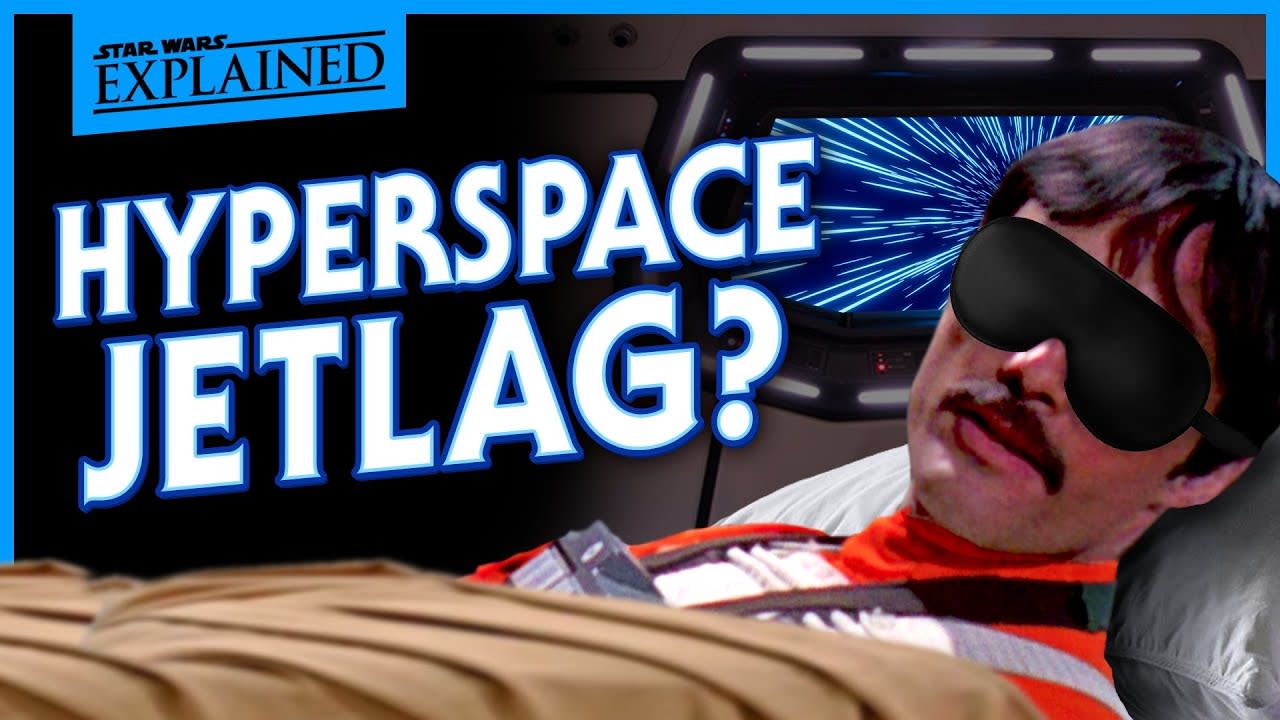 Can You Get Jetlag from Hyperspace - Star Wars Explained #Shorts