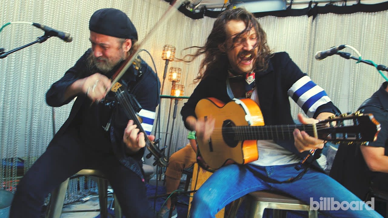 Gogol Bordello "Gypsy Auto Pilot" Live Billboard Acoustic Session - Lollapalooza 2015
