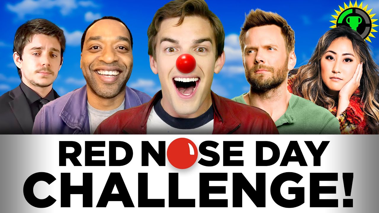 Game Theory's Celebrity Trivia ft. Joel McHale, CrankGameplays, Chiwetel Ejiofor & more! #RedNoseDay