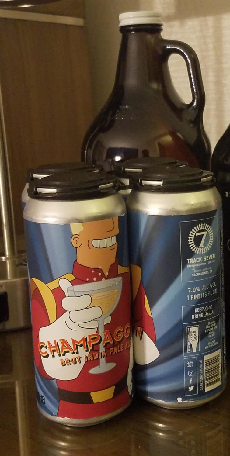 My local brewery, Track Seven, also sometimes makes Futurama themed beers! Cham-paggin anyone?