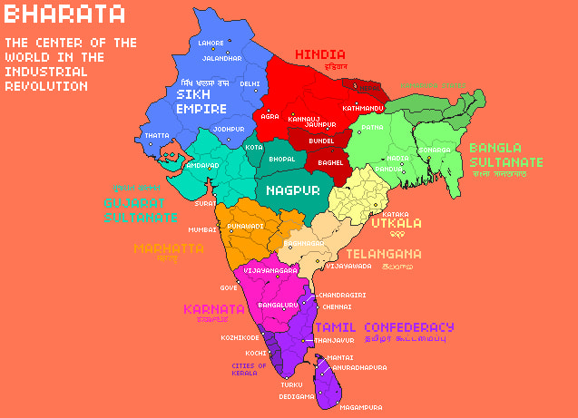 BHARATA: THE CENTER OF THE WORLD IN THE INDUSTRIAL REVOLUTION