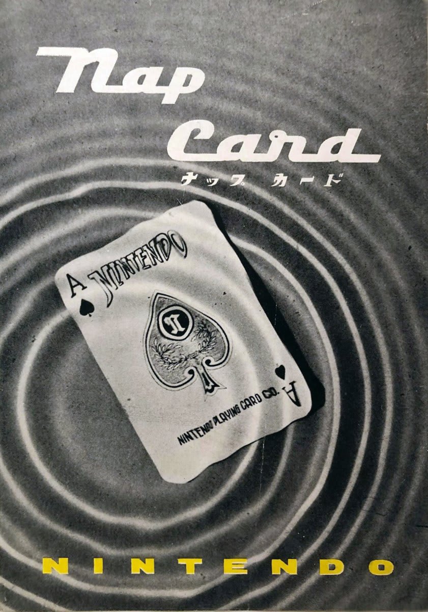 Nintendo's first product innovation under the direction of a young Hiroshi Yamauchi, four years after he took the helm at age 21: Nintendo's All Plastic playing cards from 1953. Washable!