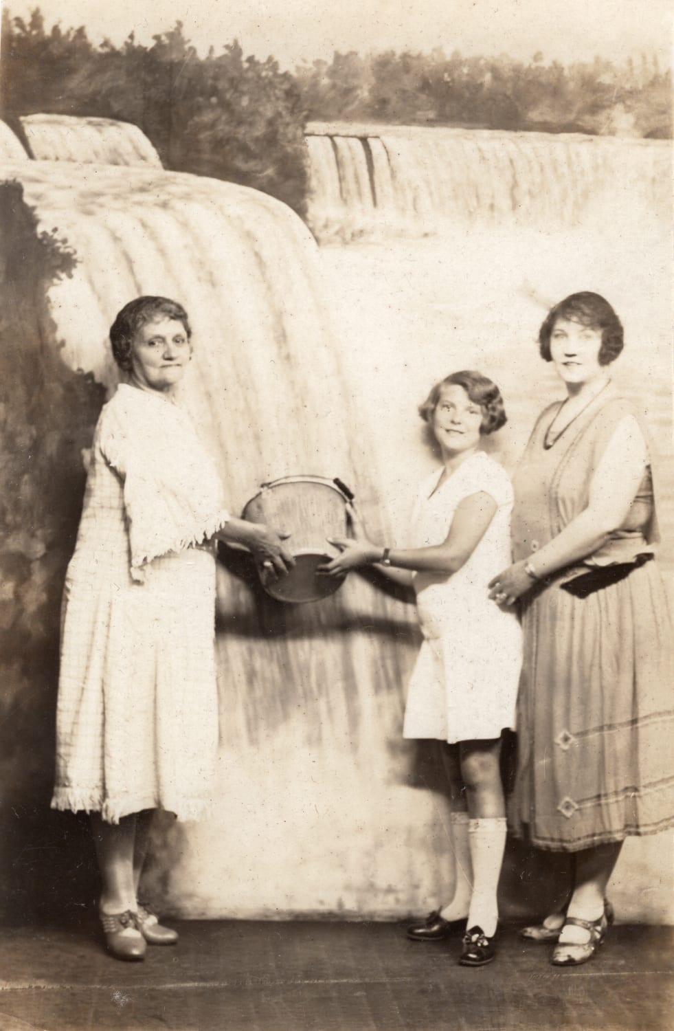 My Grandma, Great Grandma, and Grand Aunt at Niagara Falls 1922