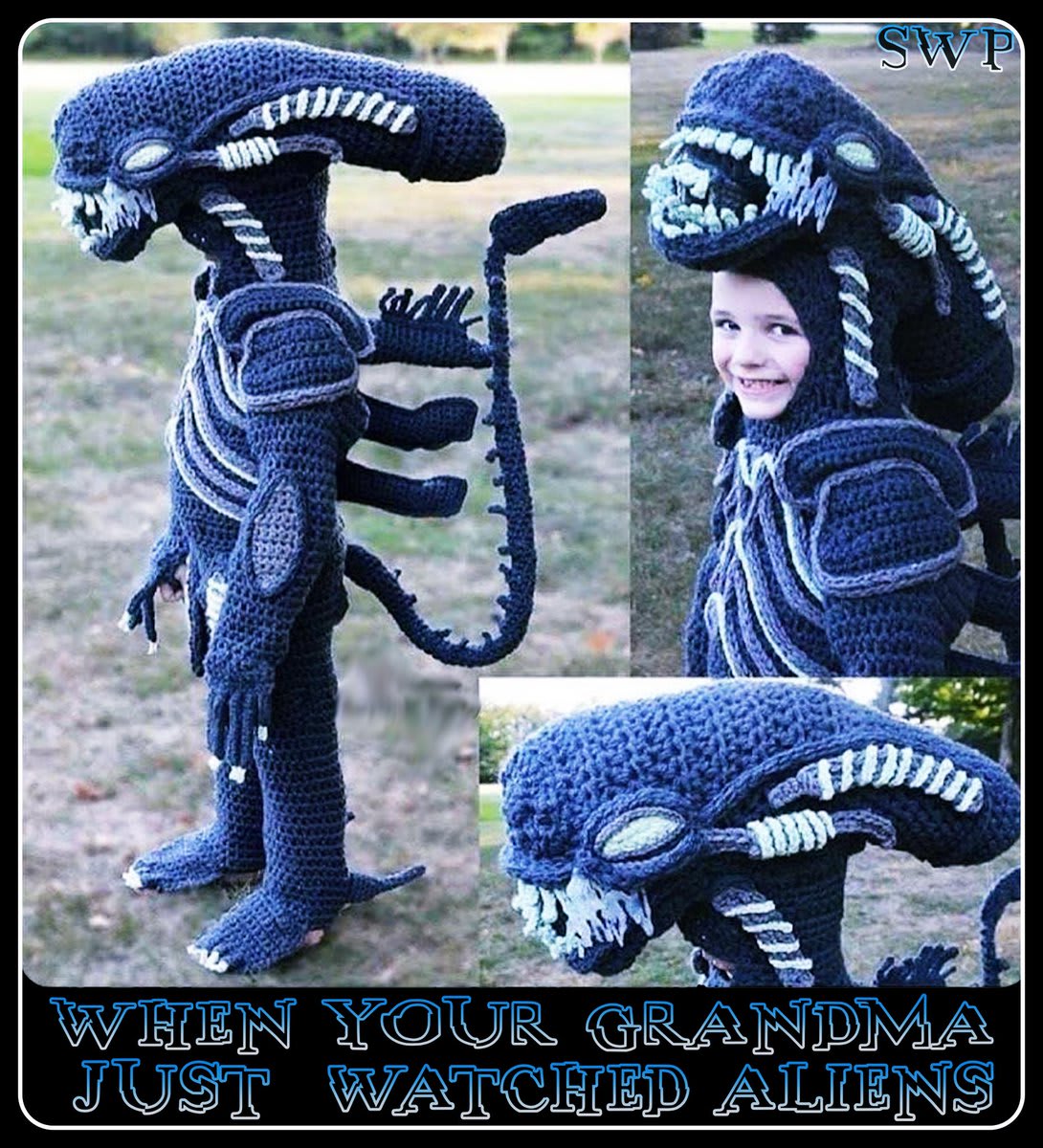 Anybody wanna knit me one of these for Halloween?