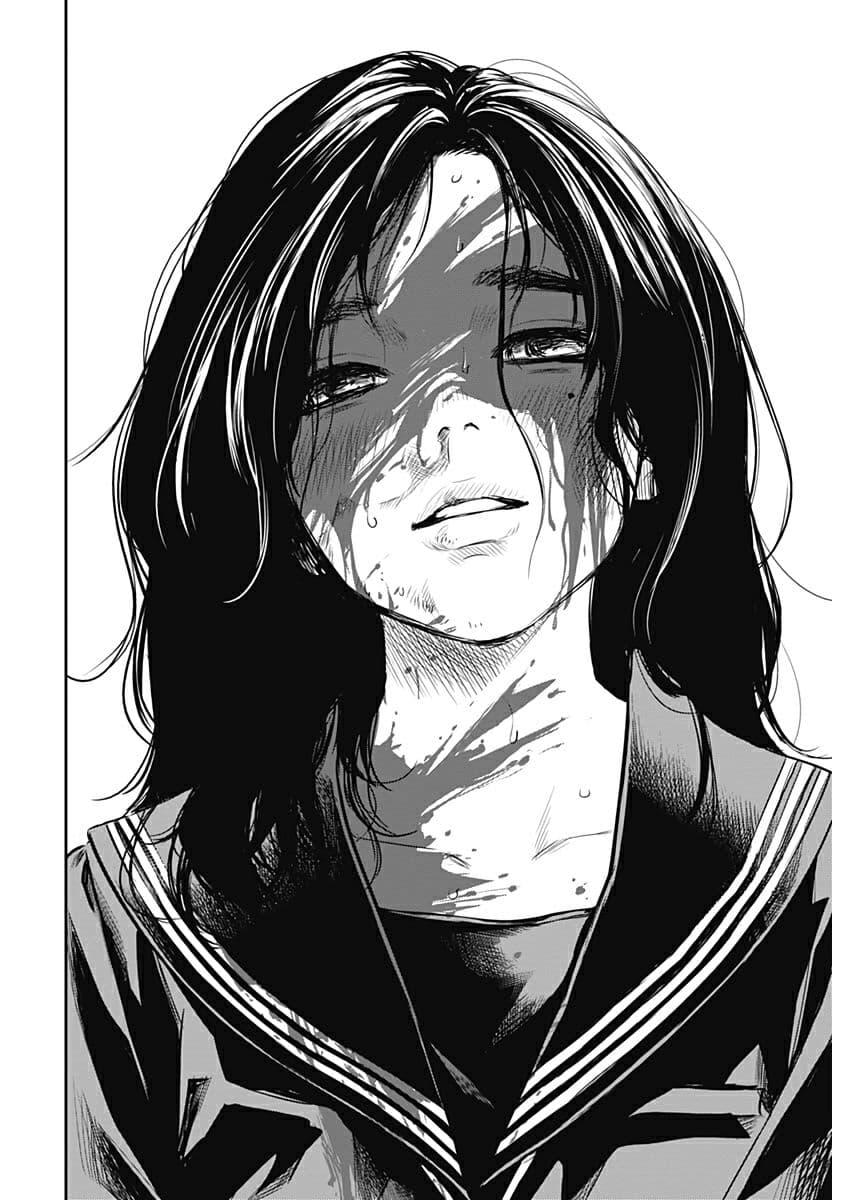 Adabana-徒花 a psychological crime drama manga, can't stop looking at this page, I can't tell what she's feeling here