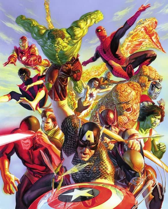 [Cover/Pin-up] Secret Wars by Alex Ross
