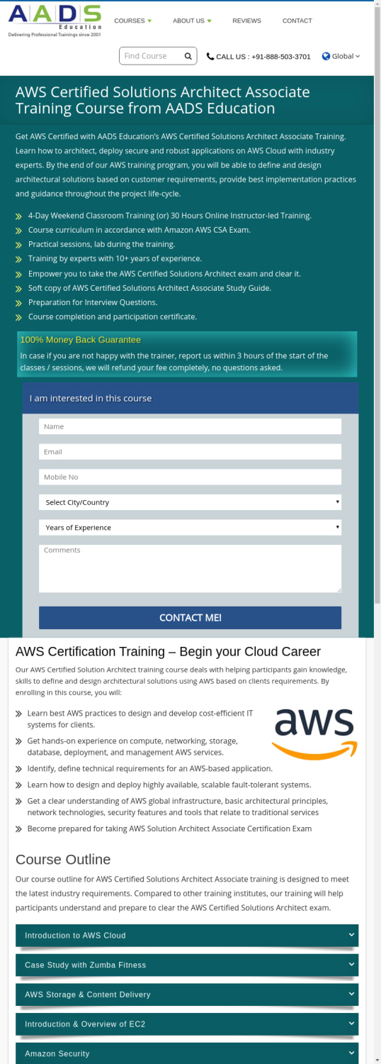 Mix · AWS Certified Solutions Architect Associate Training ...