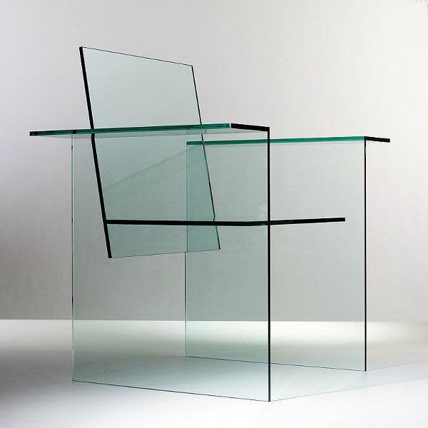 Shiro Kuramata designed Glass Chair 1976 | Glass chair, Futuristic furniture, Acrylic furniture
