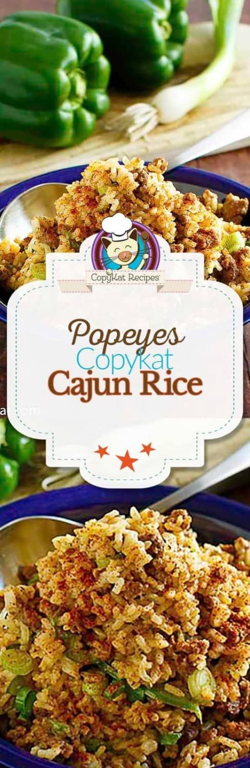 Copycat Popeyes Cajun Rice