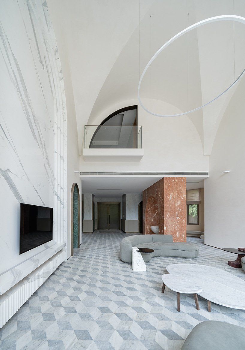 studio 10 completes italian style interior refurbishment in china with arched openings