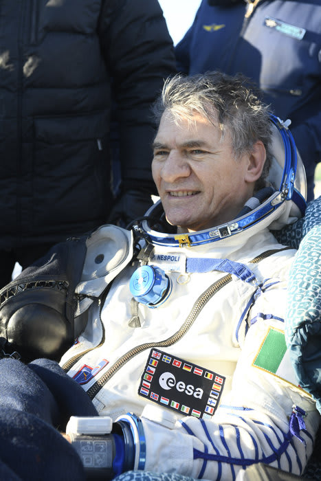 OTD 14 December 2017, ESA's @astro_paolo Nespoli returned to Earth after his 139-day Vita mission to @Space_Station. With him were NASA's @AstroKomrade & cosmonaut Sergei Ryazansky