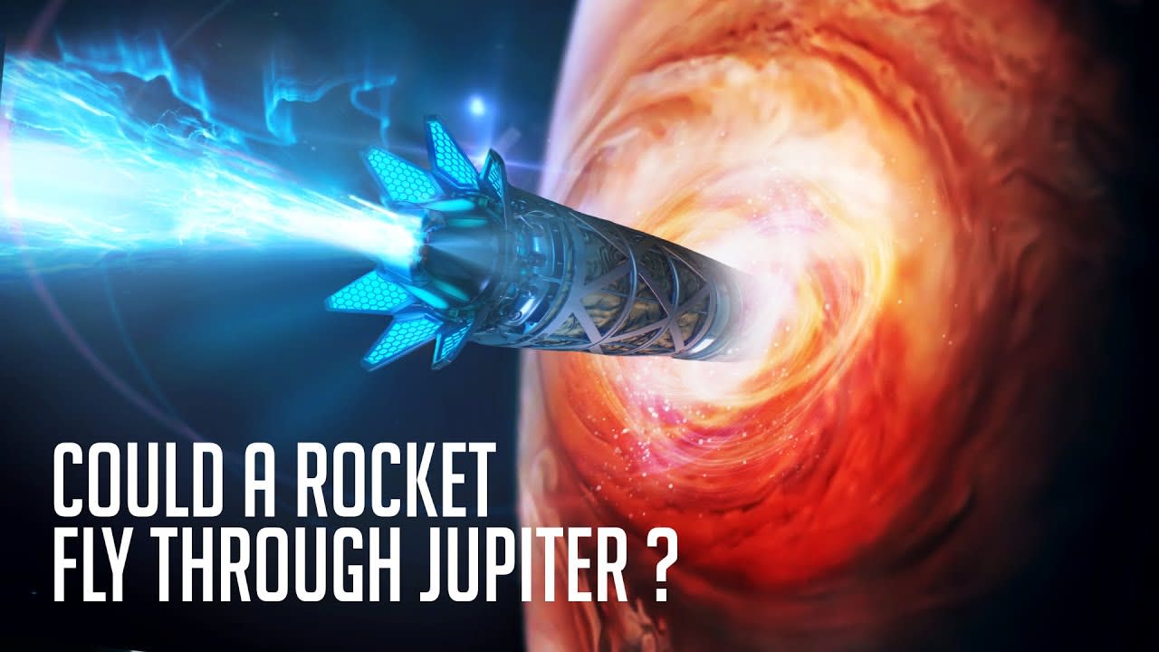 Could a Rocket Fly Through Jupiter Since It's a Gas Giant?