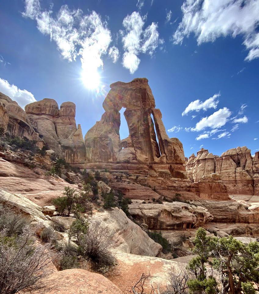 Druid Arch in the Needles District, Canyonlands National Park