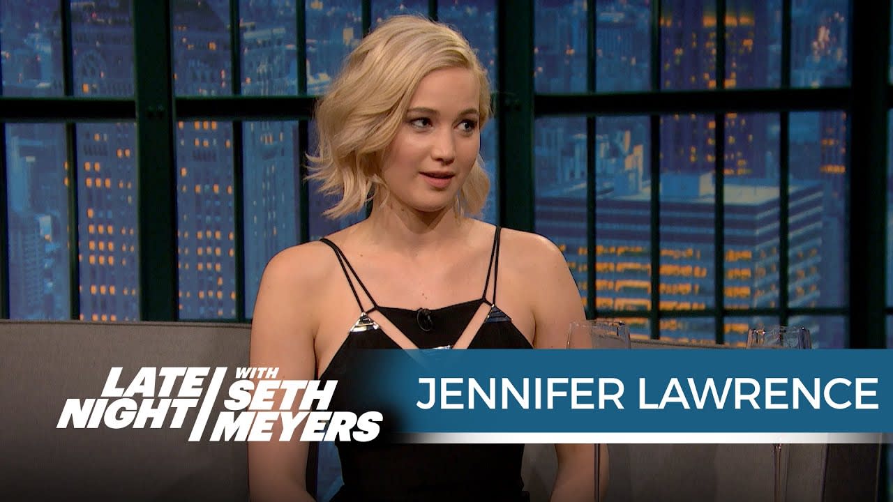 Jennifer Lawrence Wanted Seth to Ask Her Out When She Hosted SNL - Late Night with Seth Meyers