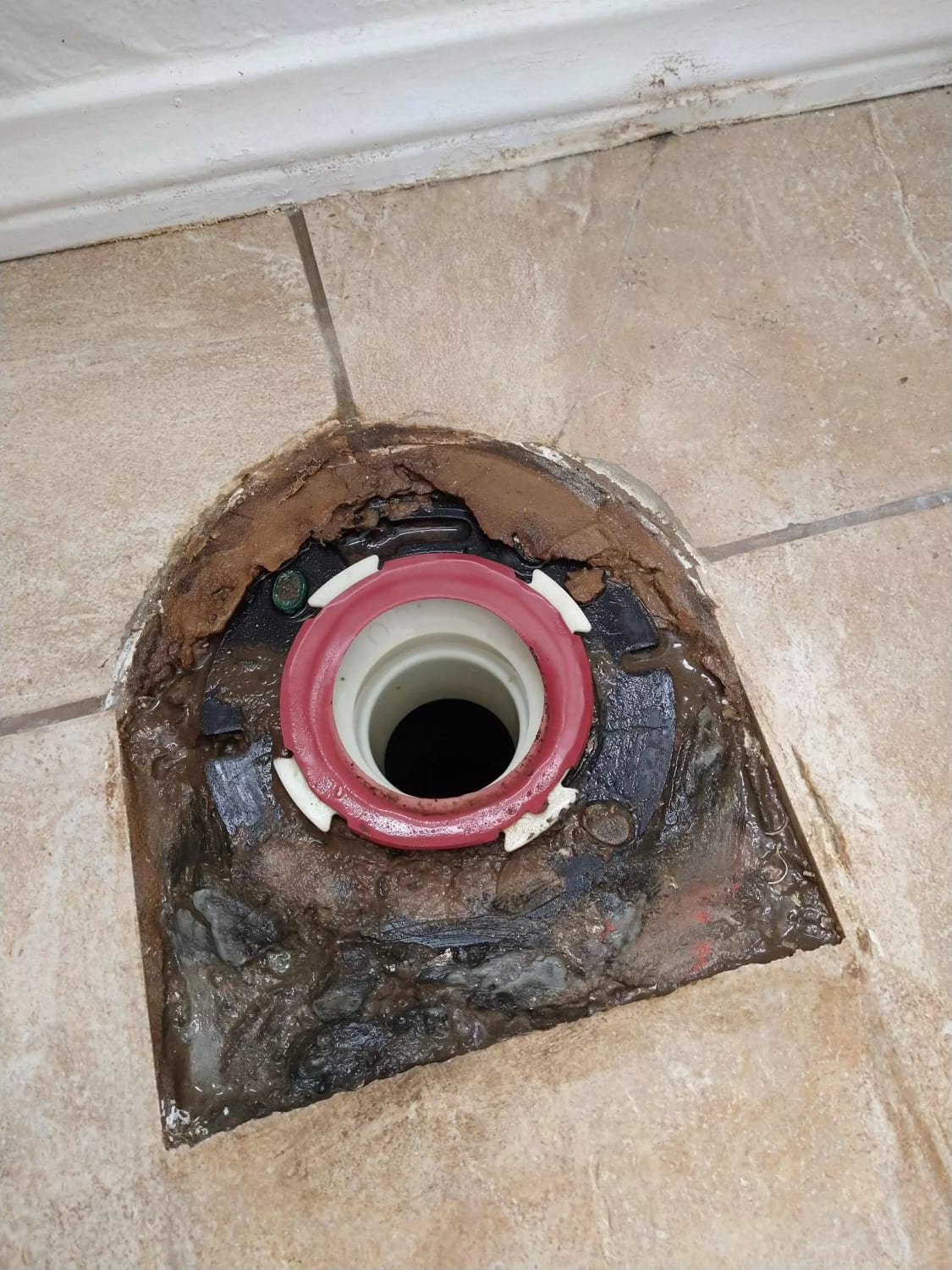 Toilet leaking at base