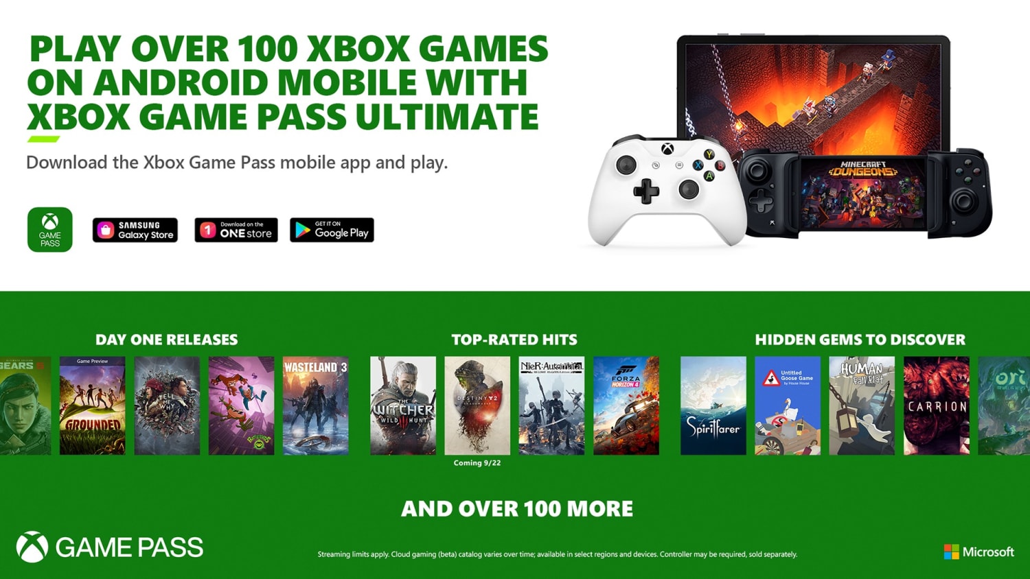 Cloud Gaming with Xbox Game Pass Ultimate Launches with More Than 150 Games