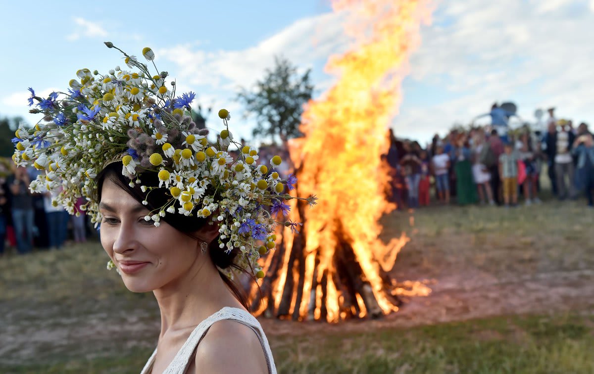 Images from Ivan Kupala Night - 28 photos of this Slavic festival held in Russia, Belarus, and Ukraine - a combination of an ancient pagan rite and the Orthodox feast of St. John the Baptist, to celebrate the summer solstice.