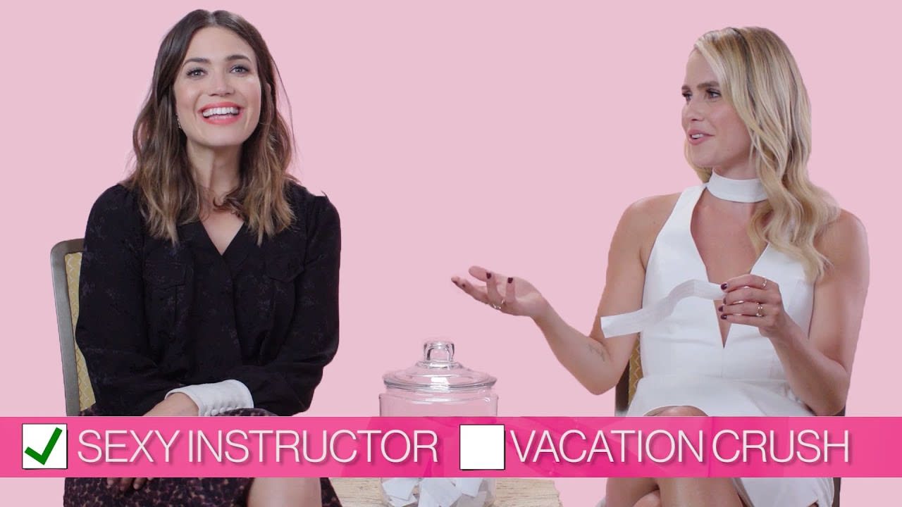Mandy Moore and Claire Holt Play "Would You Rather?" | Glamour