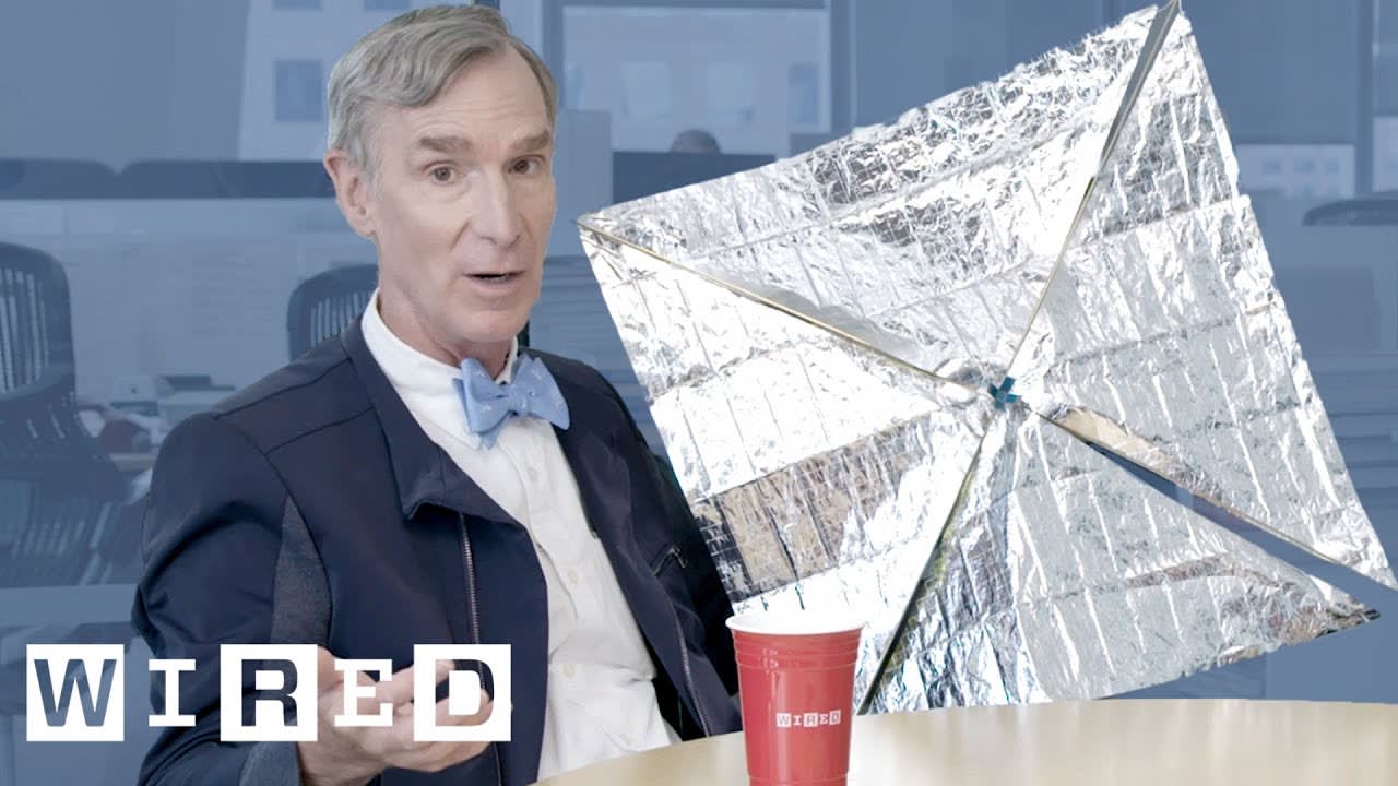 Bill Nye Explains the Science Behind Solar Sails | WIRED