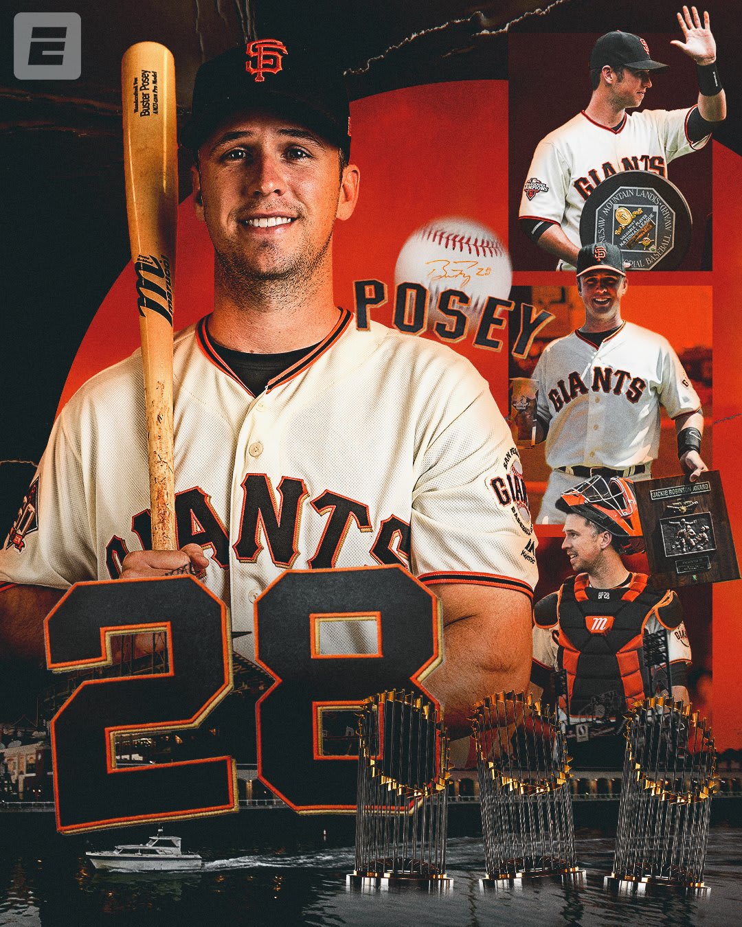 The face of the Giants for the past decade is calling it a career. Buster Posey has officially announced his retirement from the game of baseball