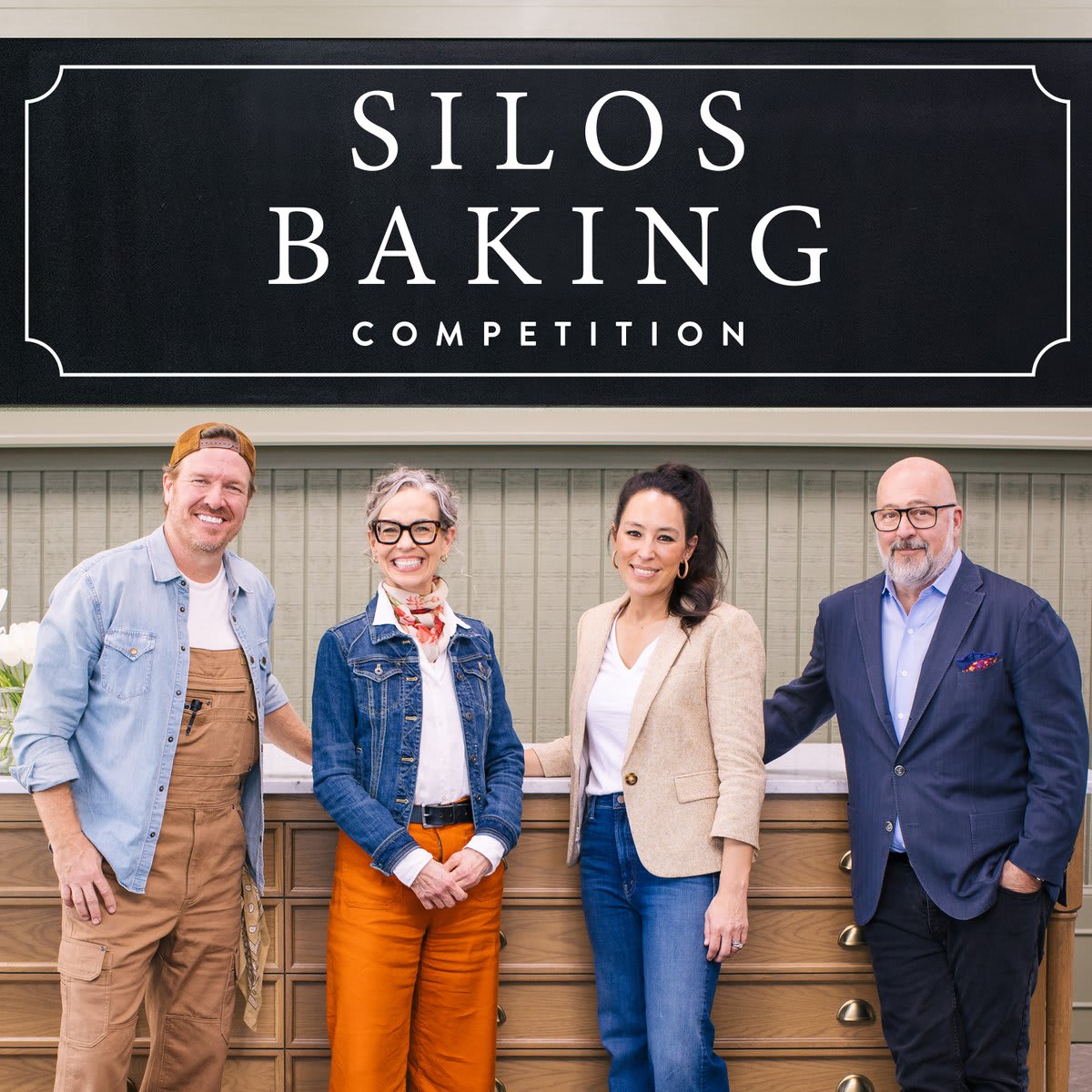 Stay tuned for the first-ever SilosBakingCompetition, coming up NEXT @ 8|7c! 🔥 Six bakers from across the country will go head-to-head in Waco, Texas to impress @chipgaines + @joannagaines for a chance to take home $25k and showcase their treat at @Magnolia's Silos Baking Co.