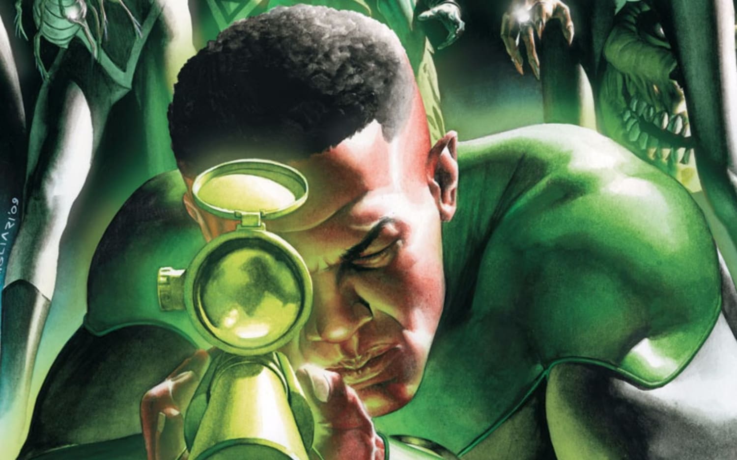 [Artwork] Green Lantern, by unknown. Does anyone know the issue?