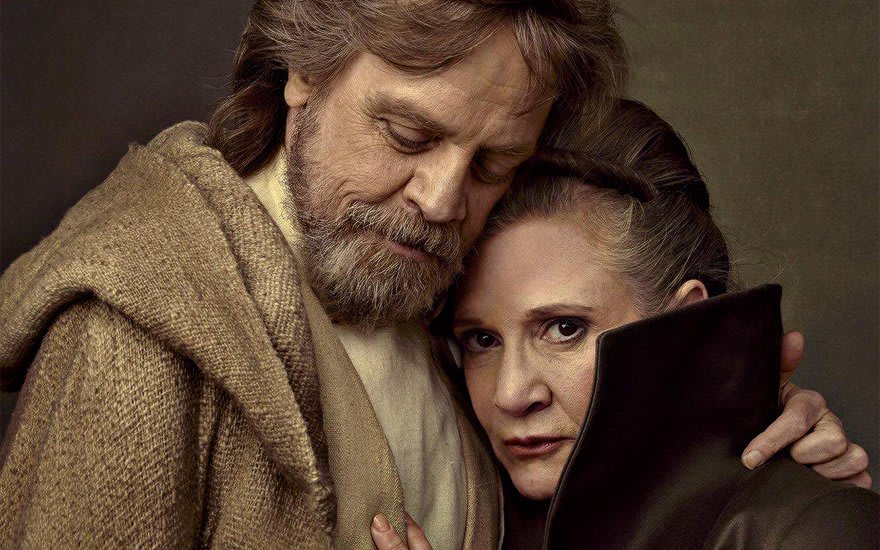 Annie Leibovitz shoots four @VanityFair covers featuring the cast of The Last Jedi