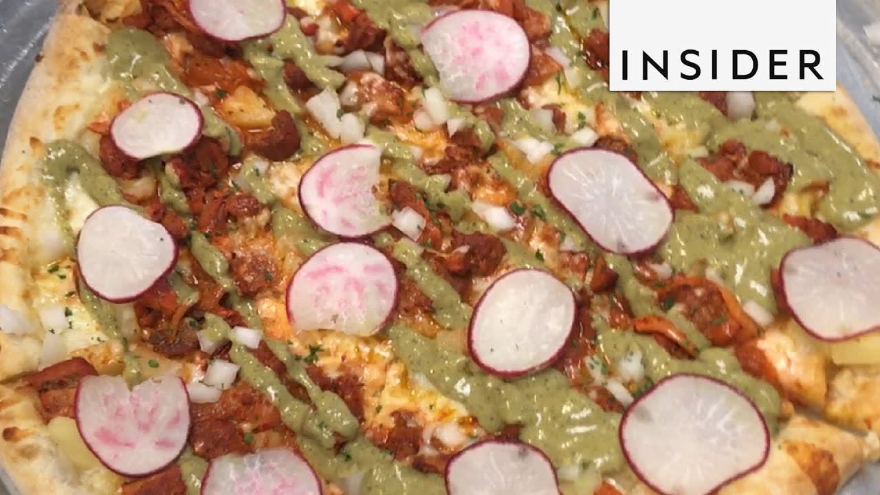 Pizzeria Makes Mexican Inspired Pizza