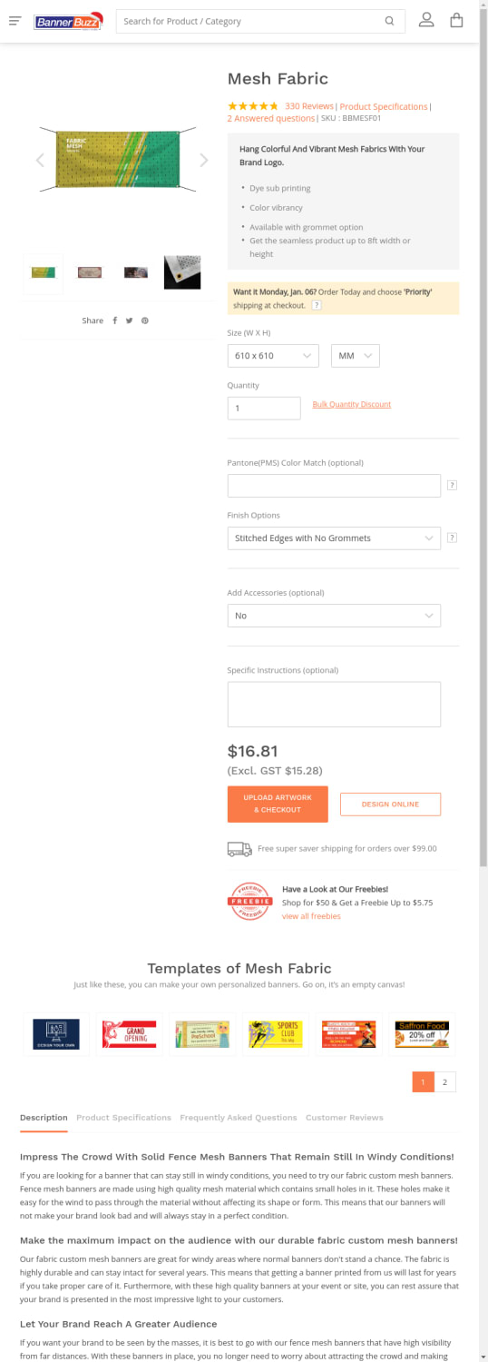 Mix Search Domain Bannerbuzz Com Au