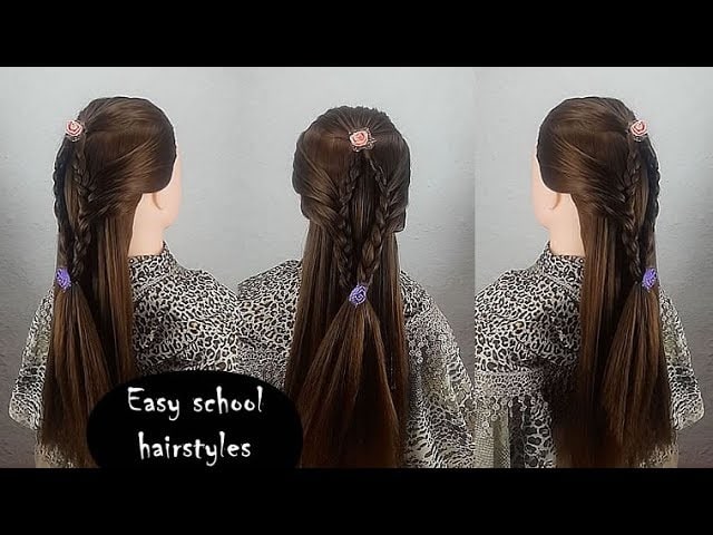 Mix Easy School Hairstyles For Girls Party Hair Styles