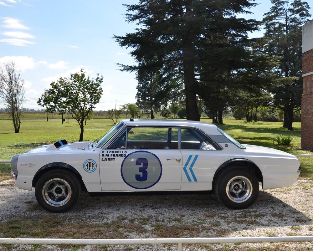 The #3 IKA Torino that covered the most distance during the 1969 Nürburgring 84 hours. German police took 3.5 days, from start to finish of the race, to declare it too loud, relegating it to 4th place.