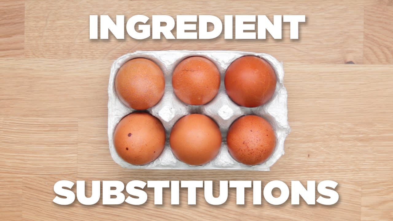 10 Genius Food Substitutions