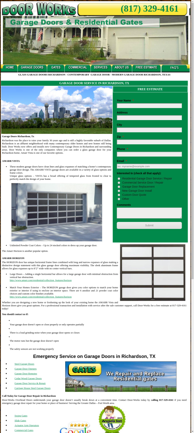 Garage Door Repair Richardson Texas Dandk Organizer