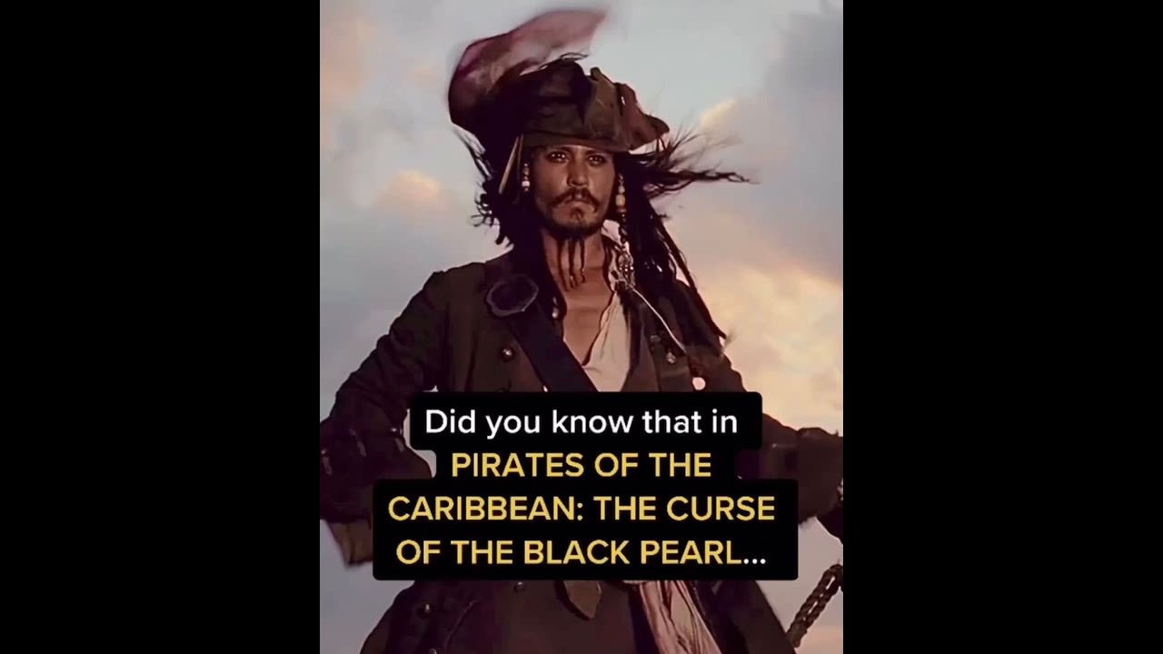 Did you know that in PIRATES OF THE CARIBBEAN: THE CURSE OF THE BLACK PEARL...
