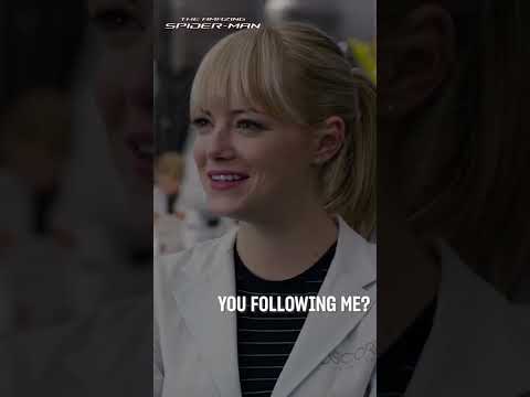 The Amazing Spider-Man: Gwen Catches Peter At Oscorp (ANDREW GARFIELD, EMMA STONE HD MOVIE #SHORTS)