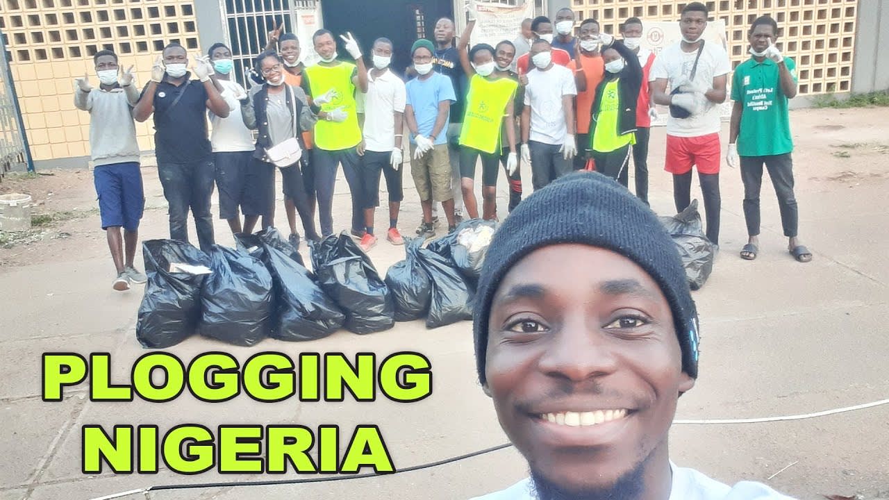 These Nigerian Students Are Helping The Environment By Jogging